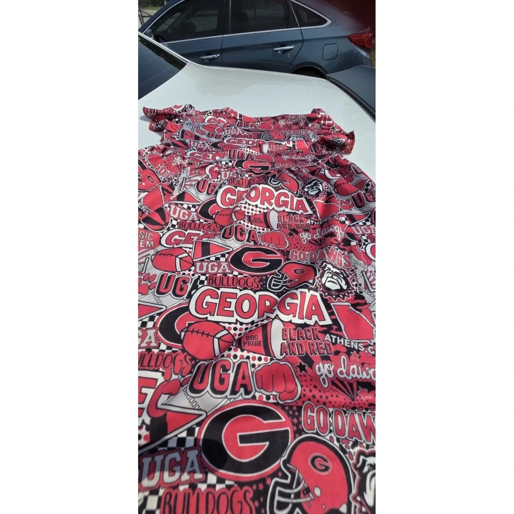 Georgia Bulldogs 7-8t Girls Dress, Football, Go Dawgs,